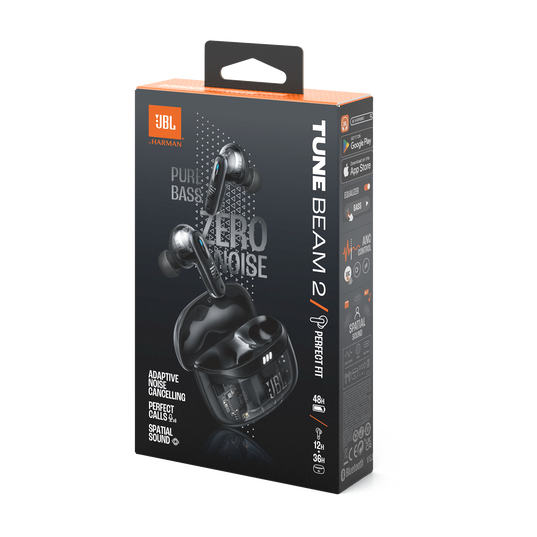 JBL Tune Beam 2 Ghost Edition | True Wireless Noise Cancelling Earbuds